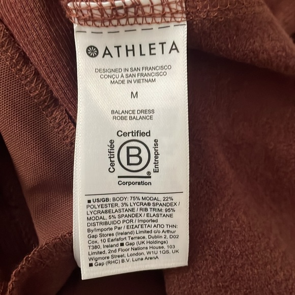 Athleta sweatshirt type dress - Picture 2 of 3
